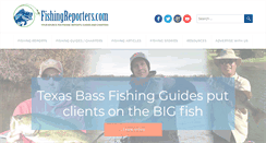 Desktop Screenshot of fishingreporters.com